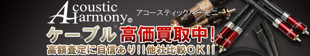 ACOUSTIC HARMONY(アコースティックハーモニー) ケーブル買取一覧