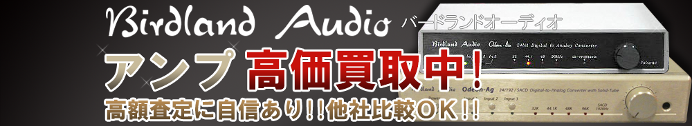 BIRDLAND AUDIO(バードランドオーディオ) アンプ買取一覧
