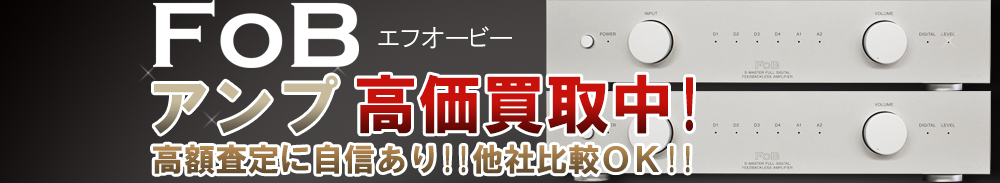FoB(エフオービー) アンプ買取一覧