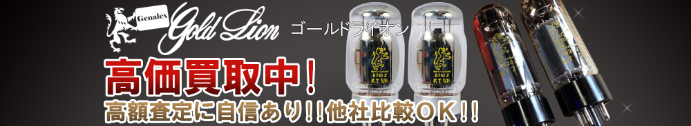 GOLD LION(ゴールドライオン)の高価買取 オーディオ高額査定