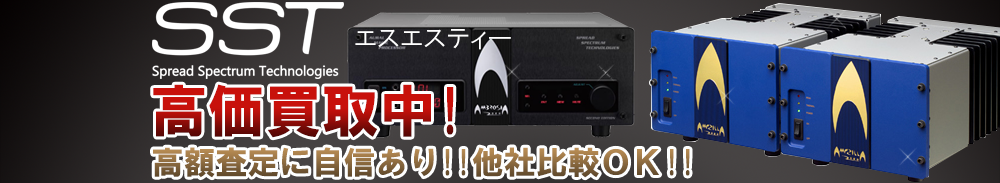 S.S.T.(エスエスティー)の高価買取 オーディオ高額査定
