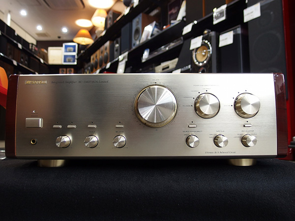 SANSUI-プリメインアンプ-AUα607 MOS Limited
